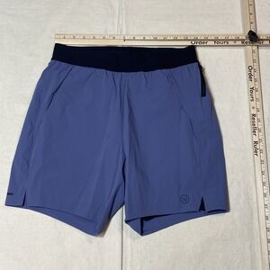 Whoop Shorts Mens M Purple Blue Any Wear Lined Athletic Performance Pockets
